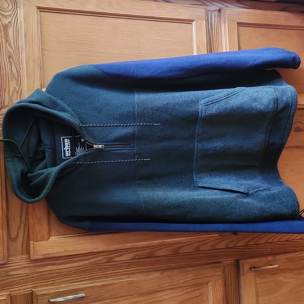 Urban Pipeline Quarter Zip Colorblock Hoodie Size XL